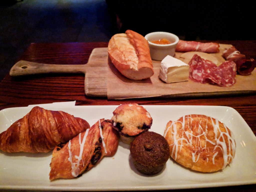 Breakfast at Be Our Guest Assorted Cured Meats and Cheese