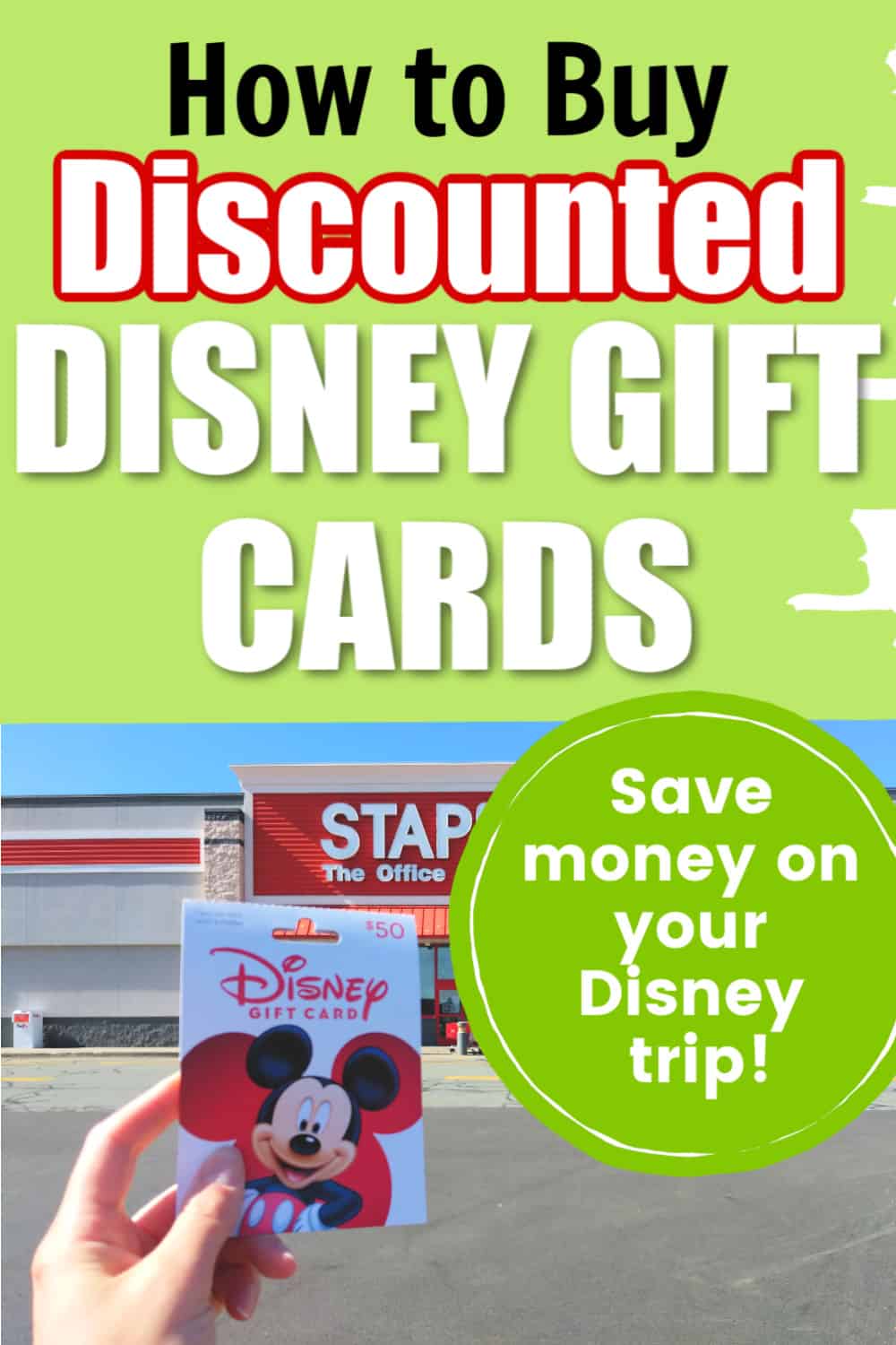 Guide to Discounted Disney Gift Cards 2023 The Disney Journey