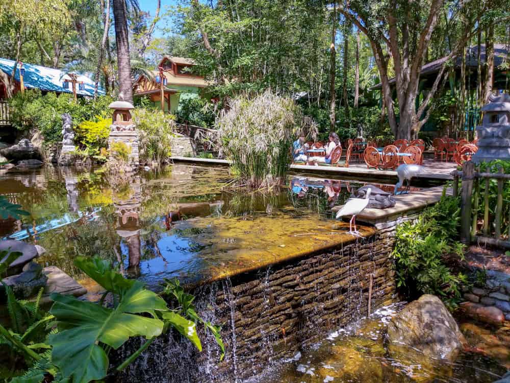 Flame Tree BBQ seating area