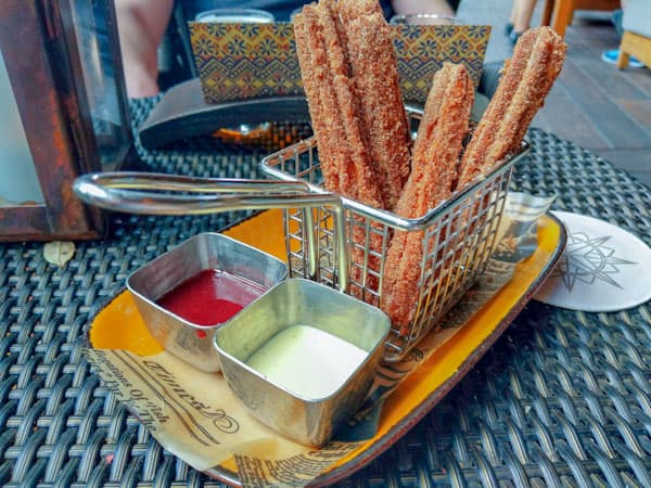 Nomad Lounge gluten free churros