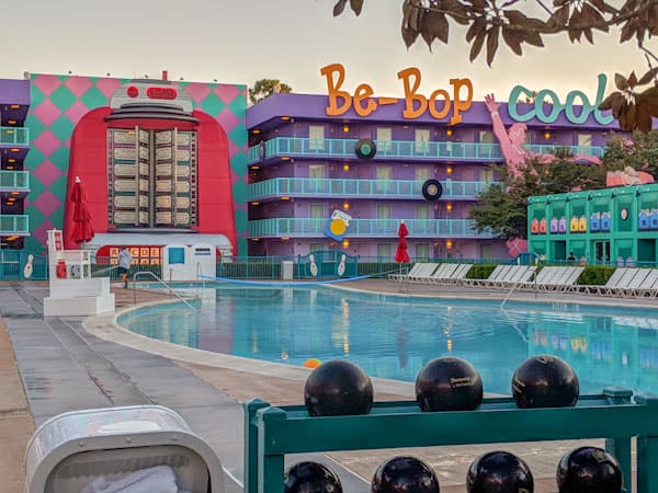 pop century pools - bowling pool