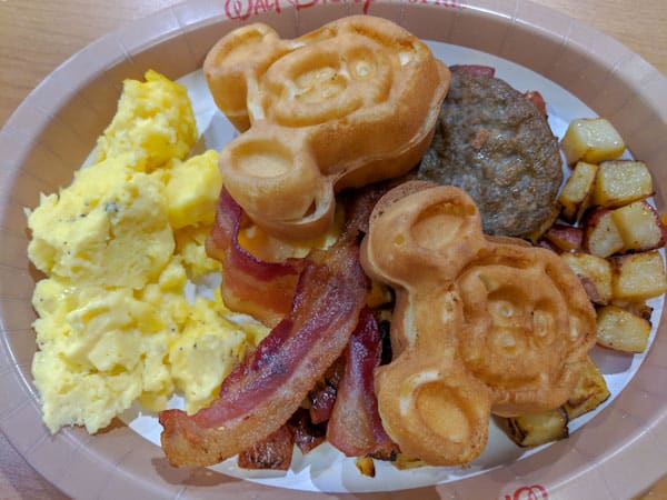 gluten free mickey waffles at Everything POP