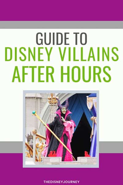 Disney Villains AFter Hours pin
