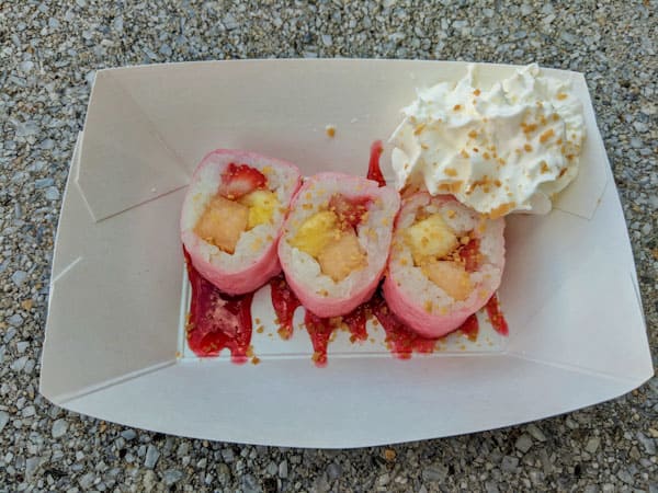 Frushi at Epcot Flower and Garden Festival