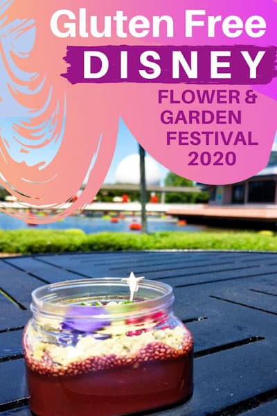 gluten free flower and garden festival pin image