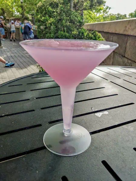La Vie en Rose Frozen slush at the Epcot Flower and Garden Festival