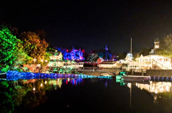 View of Haunted Mansion during Halloween at Magic Kingdom
