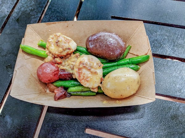 Seared Scallops at Flower and Garden Festival