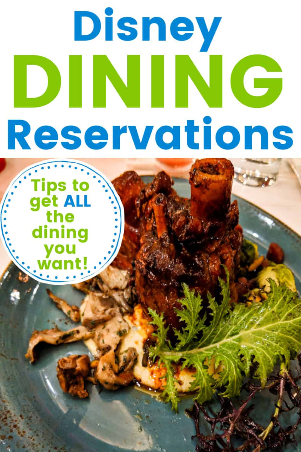 disney tourist blog dining reservations