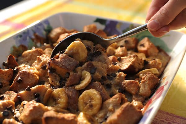 Disney World recipes - chocolate, peanut butter, banana french toast image