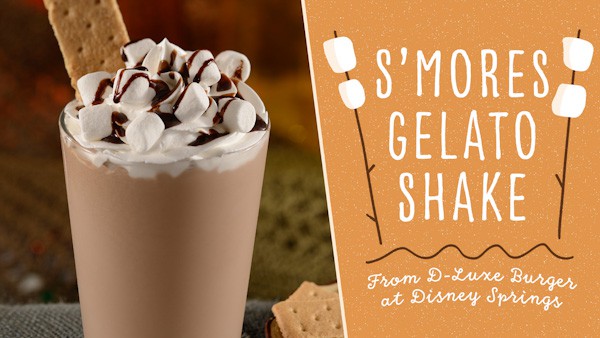 Disney World recipe - S'more Gelato shake image