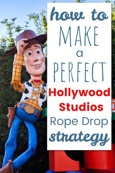 Pin image for Hollywood Studios rope drop