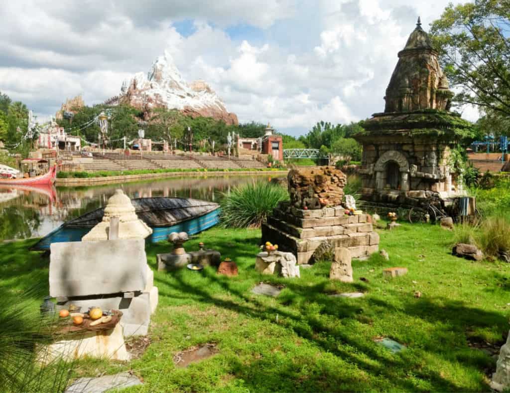 Scenic view of Expedition Everest at Animal Kingdom