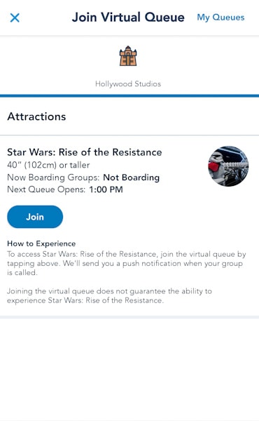 Rise of the resistance boarding group screenshot