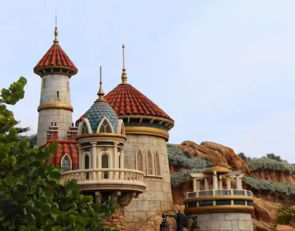 Ariel's grotto at Disney World