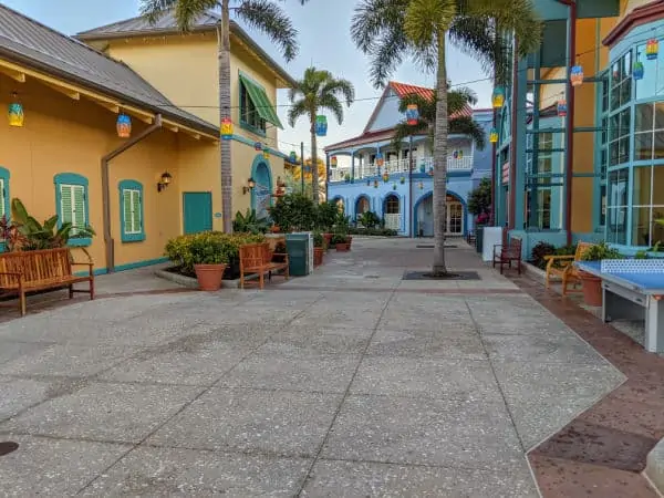 Courtyard at Disney's Caribbean Beach Resort