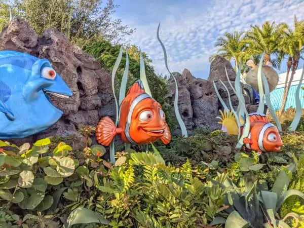 Nemo and Dory at Epcot