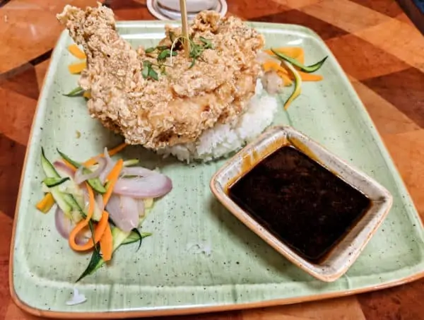 Skipper Canteen Tastes Like Chicken - Because it is! Fried chicken