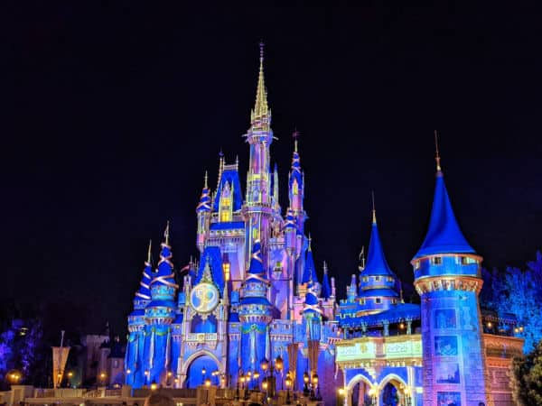 Cinderella Castle for the Disney 50th Anniversary