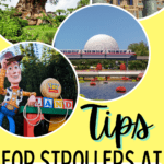 Disney World stroller tips pin image