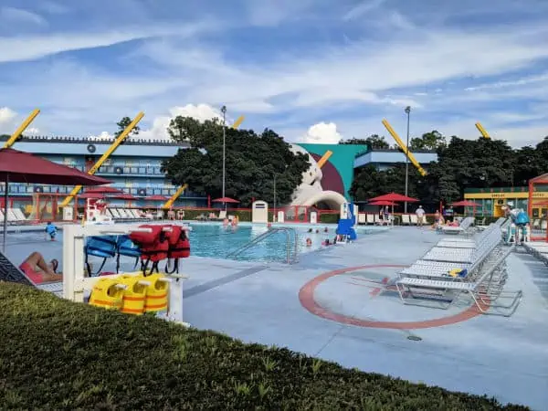 Duck Pond Pool at Disney's All Star Movies Resort