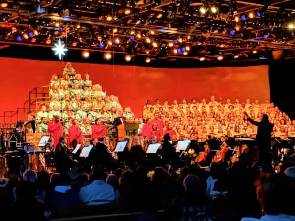 Candlelight Processional at Epcot