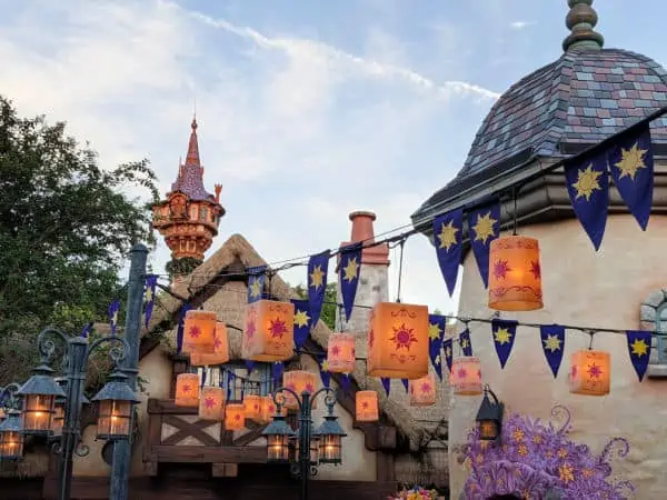 Rapunzel's Tower at Magic Kingdom