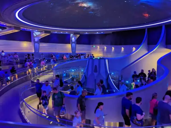 Galaxarium on the Guardians of the Galaxy ride in Epcot