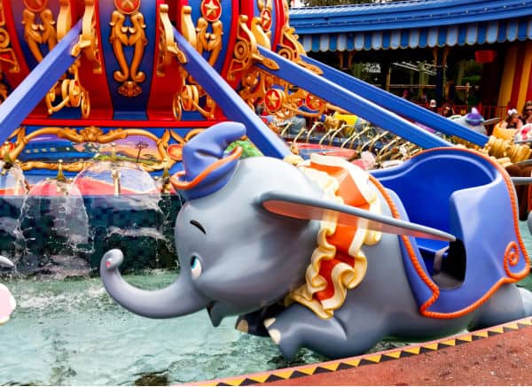 Dumbo ride at Magic Kingdom