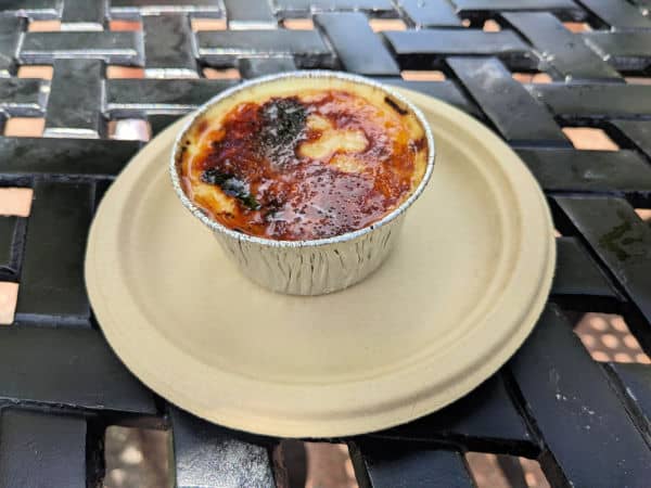 Creme Brulee at the France Food and Wine Festival booth