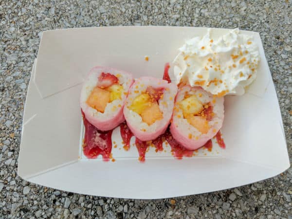 Frushi at the Epcot Flower and Garden Festival