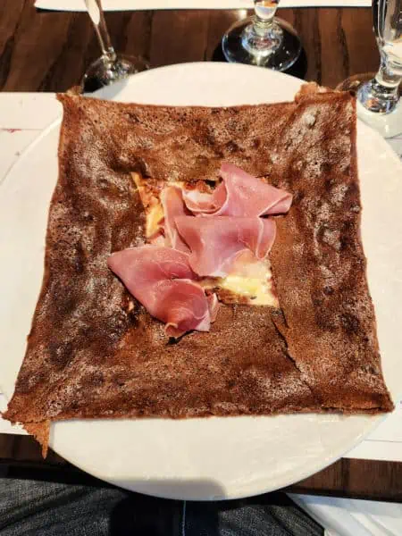 Savoyarde Galette at La Creperie de Paris in Epcot