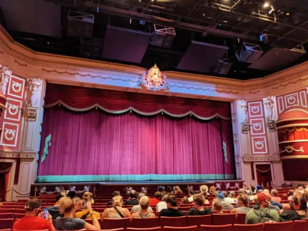 Inside the MuppetVision 3D theater at Hollywood Studios Orlando